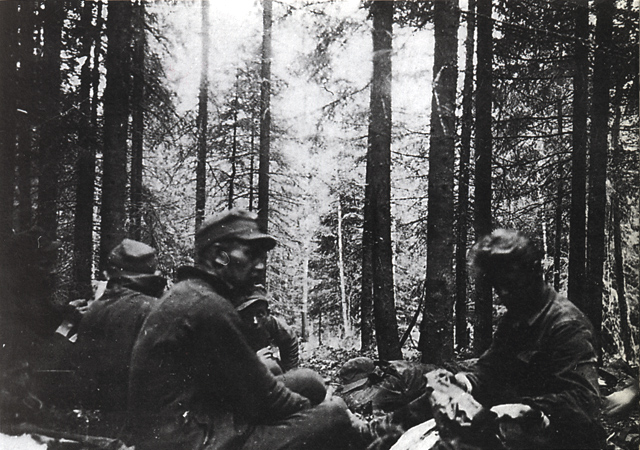 July 3, 1941. Tolvanen group is resting