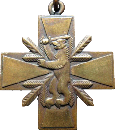 1938. Kinship Wars Commemorative Cross