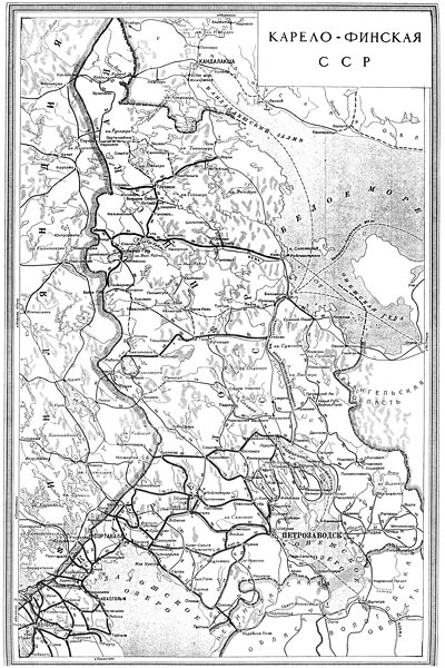 1945. KSSNT:n maantiekartta