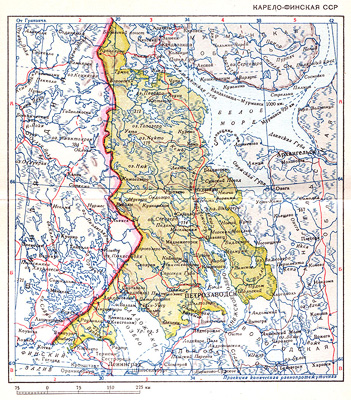 1940. Karjalais-Suomalainen Sosialistinen Neuvostotasavalta