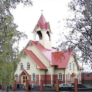 Lutheran church in Kondopoga, 2004