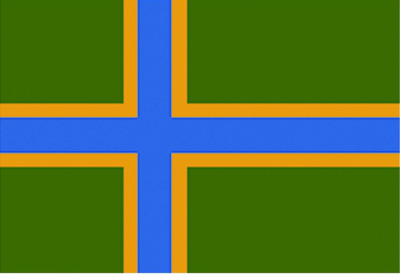 Vepsian national flag